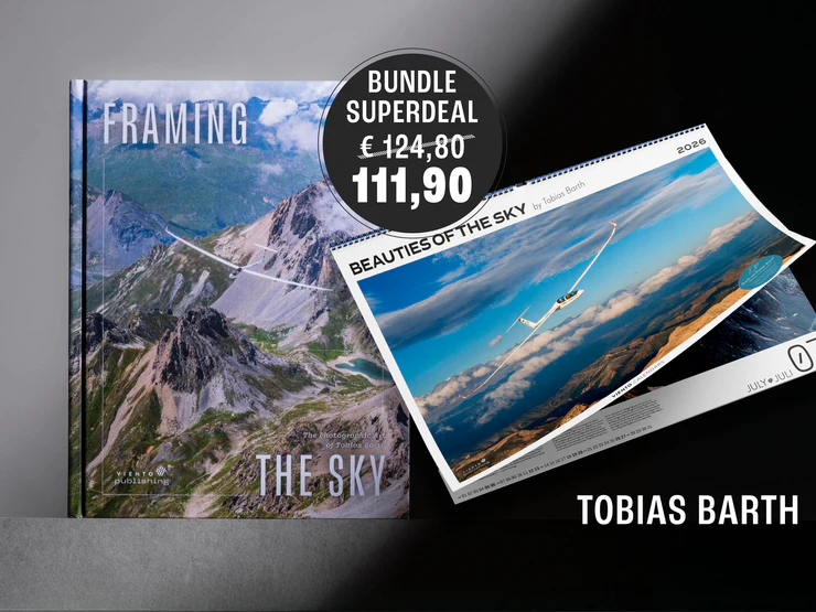Bundle: Framing the Sky + Tobias Barth Segelflugkalender