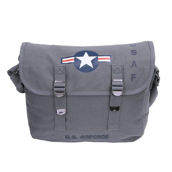 Canvas Schultertasche US Air Force
