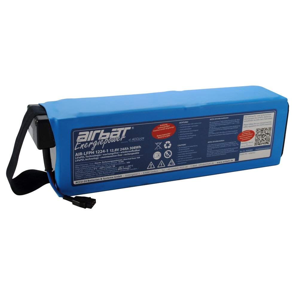 AIRBATT Energiepower AIR-LFPH 1224-1 Heckbatterie 12V 24Ah